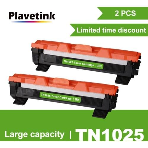 Plavetink Toner Cartridge TN1025 Compatible For Brother HL-1110 1112 DCP-1510 1512R MFC-1810 1815 Printer Black