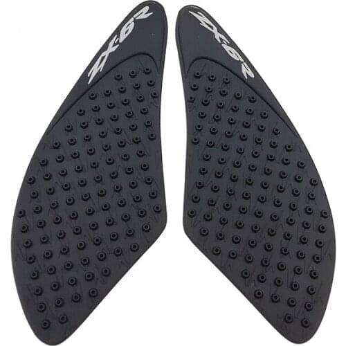 For Kawasaki ZX6R ZX 6R 2007 2008 Motorcycle Protector Anti slip Tank Pad Sticker Gas Knee Grip Traction Side 3M Decal