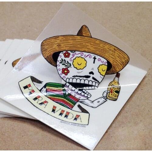 Screen Printing Clear Swimwear Hygienic Sticker Removable Vinyl Protection Stickers ---PX8030