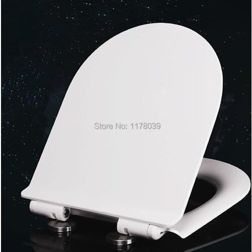 Universal thickened durable fashion U TYPE Various styles urea-formaldehyde resins UF Board Slow-Close toilet seats lid,J18016