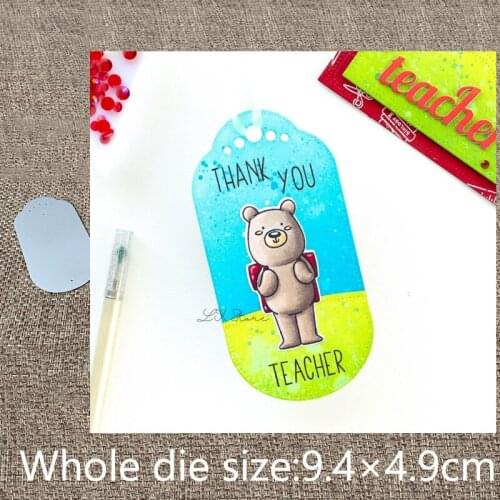XLDesign Craft Metal Cutting Dies stencil mold label tag decoration scrapbook Album Paper Card Craft Embossing die cuts