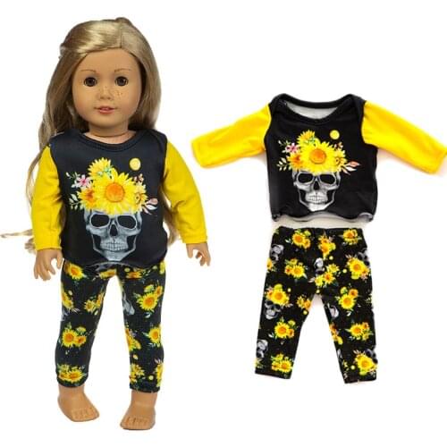 Halloween suits Clothes Fit With American Girl Doll Dress 18 Inch Doll Clothes And Accessories Dresses (Shoes are not included)