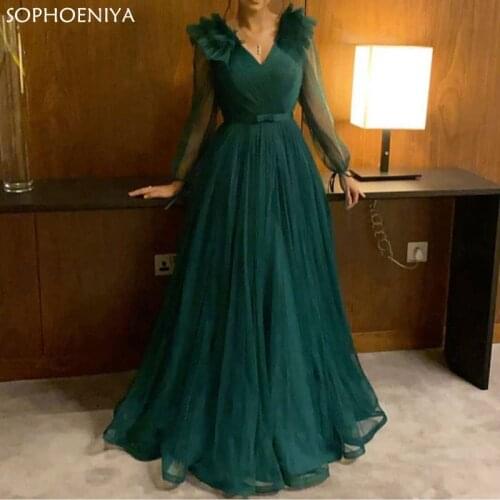 New Arrival robe soiree dubai Evening dresses long 2021 evening gown plus size evening dress vestido festa longo