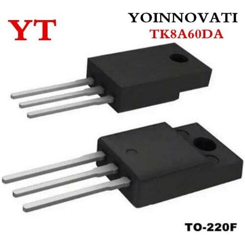50pcs/lot TK8A60DA TK8A60 8A60 K8A60DA TO-220F IC best quality