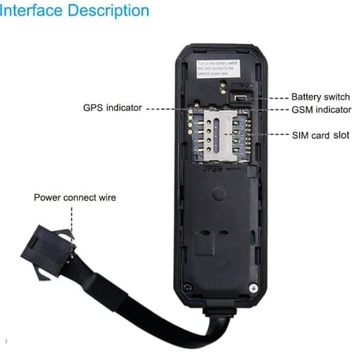 ET25 Mini Car GPS Tracker Remotely Cut-off Oil GPS Tracker 2G GSM Real Time Tracking Device Geo-fence Vibration Overspeed Alarm