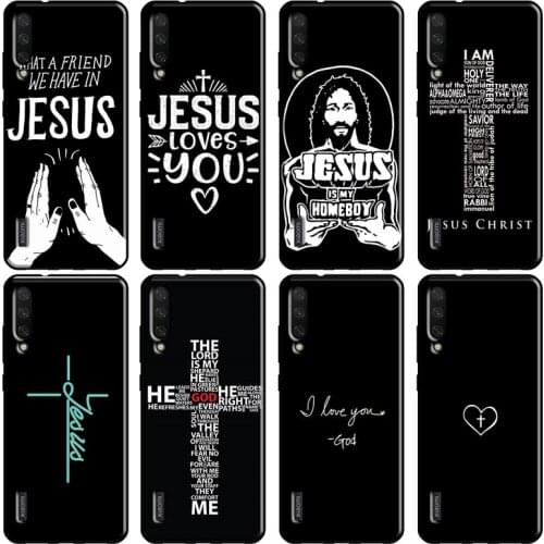 Faith Christian Religious Jesus Case For POCO X3 M3 F2 Pro Case For Xiaomi Mi 11 A1 A2 A3 Mi Note 10 Lite Mi 10T 9T Pro Coque