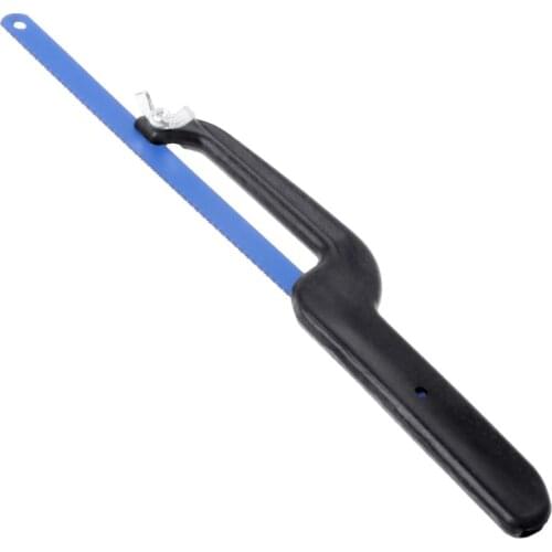 Mini Saw 12 Inch Light Duty Close Quarter Rubber Handle Hacksaw with Blade