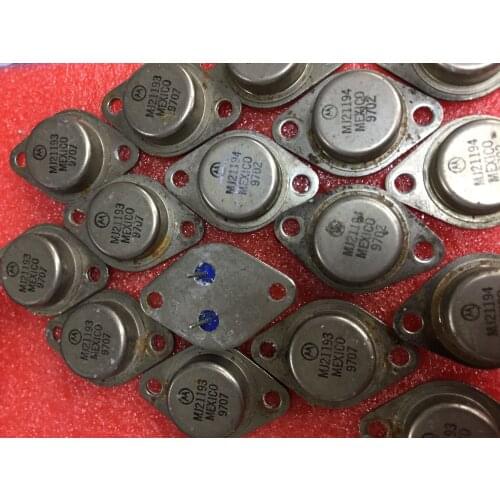 MJ21193 MJ21194 MJ21194G MJ21193G old NOS used 1pair-20pair TO-3 Free shipping