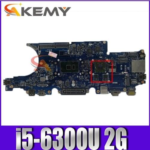 Original laptop Mainboard For DELL Latitude E5470 Core I5 Mainboard CN-0DN9PC 0DN9PC LA-C632P SR2F0 2G