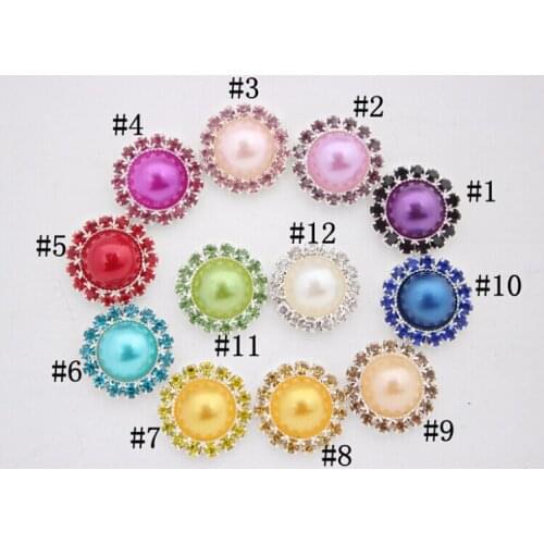 2018 Limited Washable Free Shipping Hot Sale 10pcs/lot 16mm Flatback Rhinestone Button For Hair Bow Center Wedding Invitation