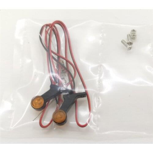 Ultra Bright LED Side Light Car Lamp Kits for Tamiya 1/14 56360 Scania Man RC Car Upgrade Parts