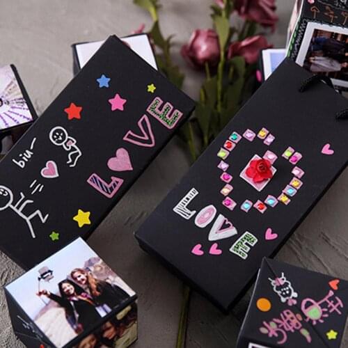 Surprise Love Anniversary Party Scrapbook Photo Album Bouncing DIY Gift Box