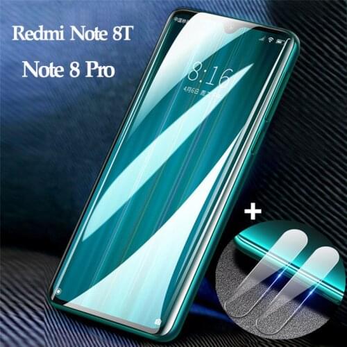 2020 Full Cover Tempered Glass for Redmi Note 8 Pro Xiaomi Redmi Note 8T Screen Protector Camera стекло redmi note 8 t pro glass