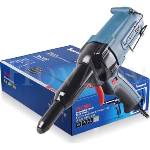 220V Electricity Riveter Riveter Gun Nail Gun 400W 8000N Stroke 22MM TAC500