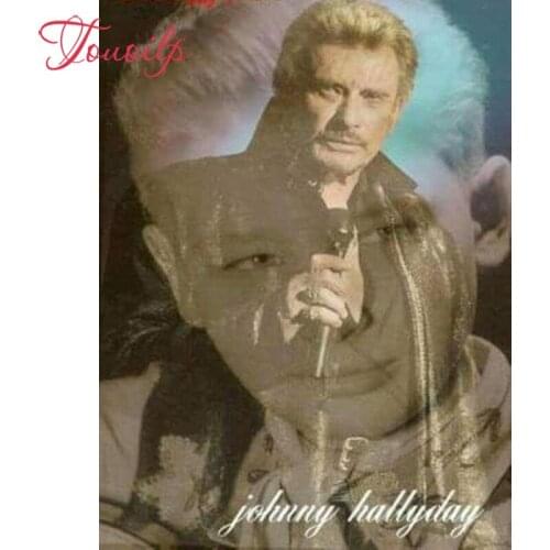 TOUOILP DIY diamond painting cross stitch johnny hallyday full drill spuare&round diamond mosaic pictures of the diamonds