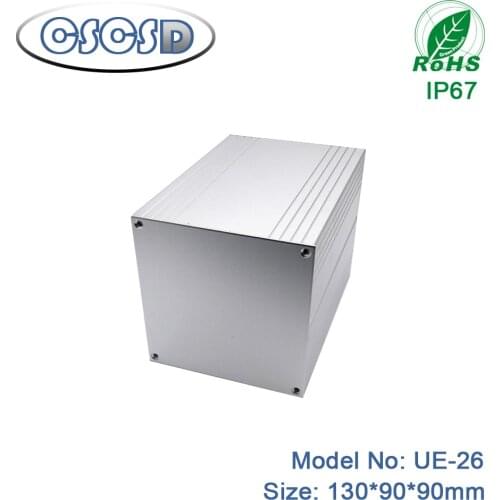 Enclosure box aluminium project infustrial electrical box project box custom low-voltage distribution cabinet 1pcs 130*90*90mm