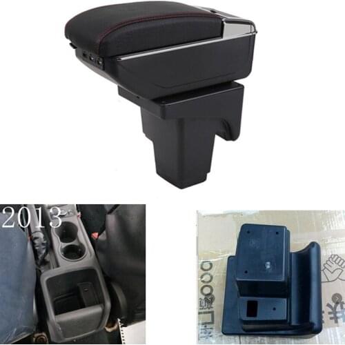 For Ford focus 3 armrest box central Store content focus mk3 armres box with cup holder ashtray with USB interface Generic model