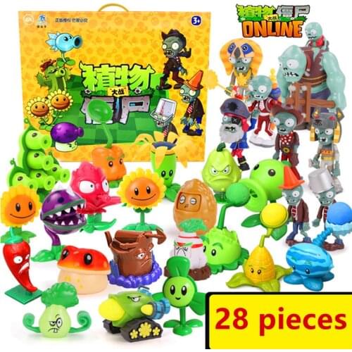 Genuine Large Zombies Action Toy figures PVC Hard Rubber Set Of Boys Anime Figure Childrens Dolls Kids Birthday Gifts