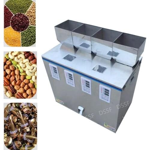 Granule Powder Packing Machine For Hardware Screw Quantitative Filling Machine Stainless Steel Automatic Packaging Machine