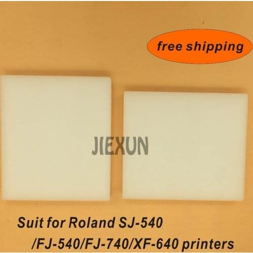 2PCS Roland waste sponge for FJ540 FJ740 VP300 SJ640 SJ740 XJ740 printer capping station Serge Mist cleaning filter sponge