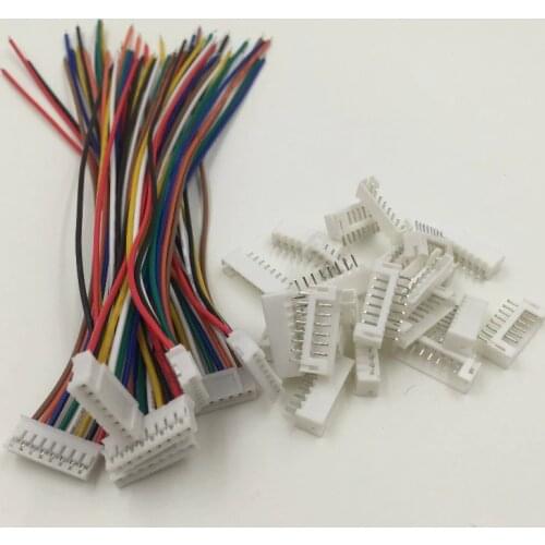 JST 2.0mm PH 8-Pin Connector with Wire x 20 Sets 120MM