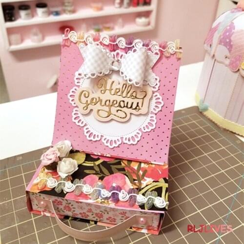 Lace Circle Metal Cutting Dies Stencils for DIY Scrapbooking Stamp/photo album Decorative Embossing DIY Paper Cards