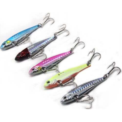 7/10/14/18g Metal Vib Blade Lure Sinking Vibration Baits Artificial Vibe for Bass Pike Perch Fishing Long Shot Lure