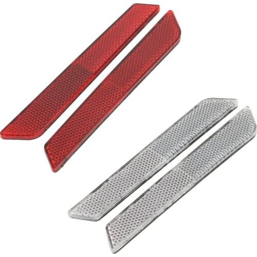 Motorcycle Hard Saddlebag Latch Covers Reflectors For Harley Touring Road King Glide FLHR FLHX FLHT FLHTCU 2014-2020