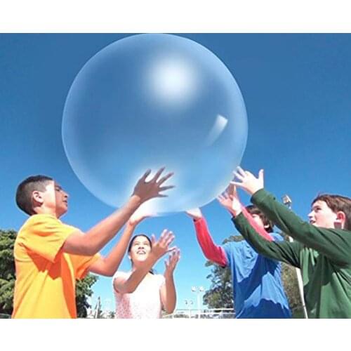 Children Outdoor Soft Air Water Filled Bubble Ball Blow Up Balloon Toy Fun party game gift for kids inflatable gift