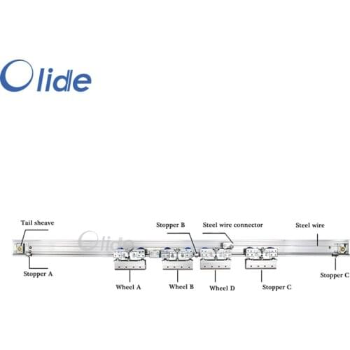 Manually Open and Close Sliding Door Closer,Automatic Door Opener For Access Control System