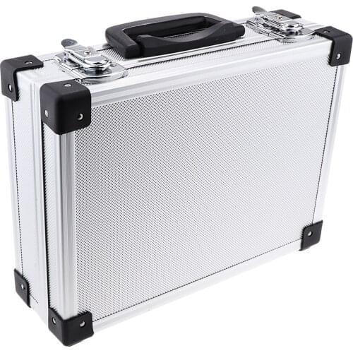 Professional Aluminum Hair Stylist/Barber/Makeup Artist Organizer Box Case for