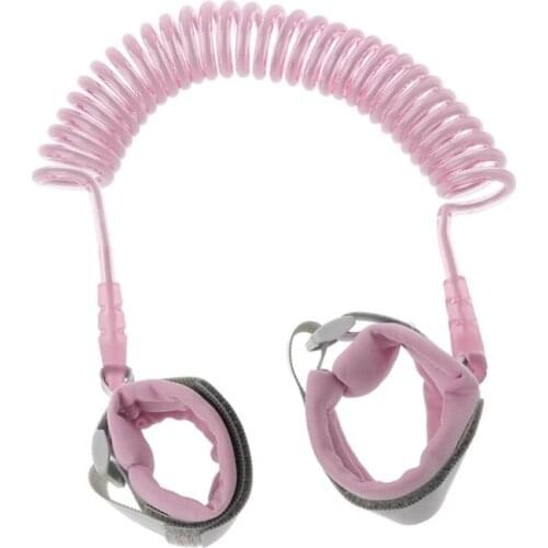 Adjustable Adjustable Kids Safety Harness Child Wrist Leash Anti-lost Link Children Belt Walking Assistant Baby Walker Wristband