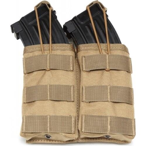 Tactical Molle Double Magazine Pouch M4 M16 AK Mag Holster Hunting Bag Airsoft Paintball Military Army Rifle Pistol Mag Pouches