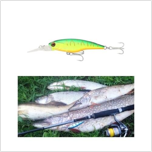 Fishing Lure 1pcs 5.8g 85mm Minnow Lure Fishing Bait Pesca Bass Trout Wobbler Crankbait