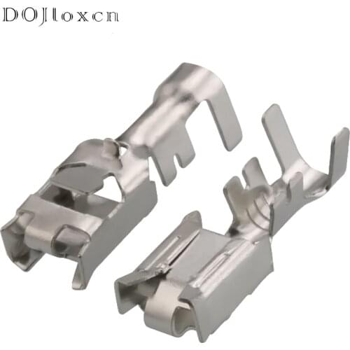 20 Pcs 6.3mm Automotic Wire Crimp Female Terminal For Metri-Pack 630 Series Electronic Fan Auto Connector DJ629-E6.3B