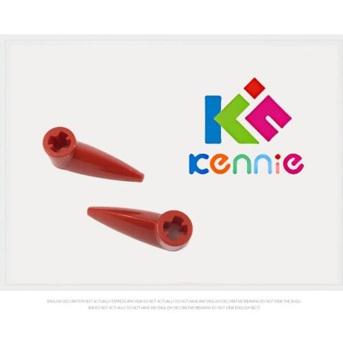 200pcs/lot Kennie DIY MOC Bulding block Compatible with ev3 technology accessories red NO.41669 Biochemical 1x3 teeth Bion. Eye