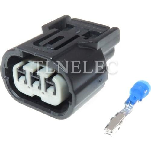 Sumitomo 3 Pin Way Female Adapter Ignition Coil Plug Car Connector for Honda Civic Element CR-V 6189-0887 HX 040