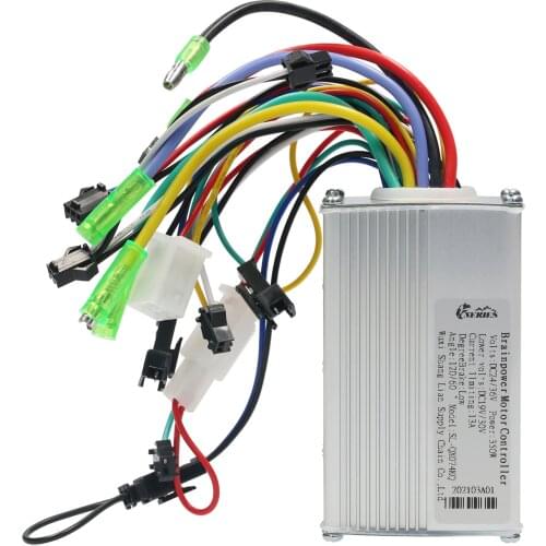 36V-48V 250W/350W Brushless Motor Controller Electric Bike Controller Box Electric Bicycle Scooter E-Bike Tricycle Controller