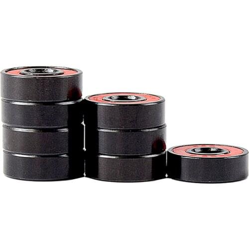 8pcs Professional Skateboard 608 Bearings ABEC-9 Inline Skate Longboard Roller Blade Wheel Steel Ring Sports Accessoris Parts