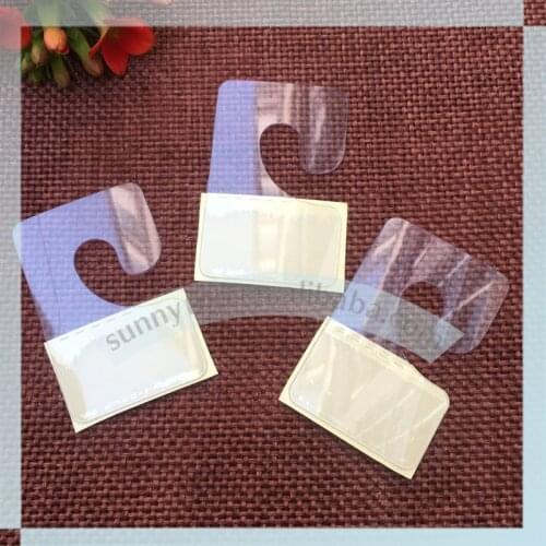 Free shipping plastic hang sell tab/hook 1000pcs/lot High Quality