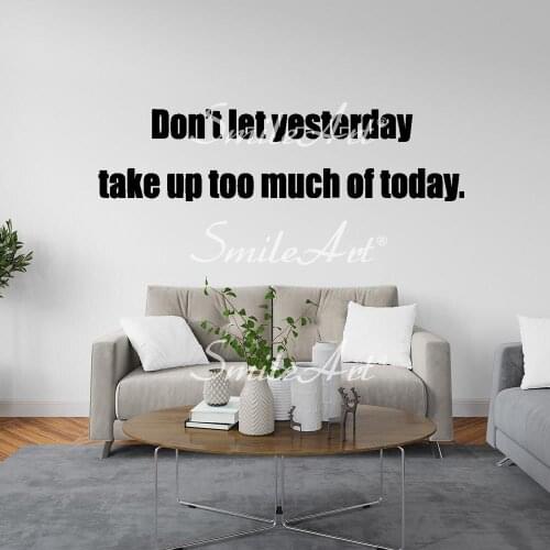 Diy Quote Home Decor Vinyl Wall Stickers For Bedroom Decoration Wall Art Decal