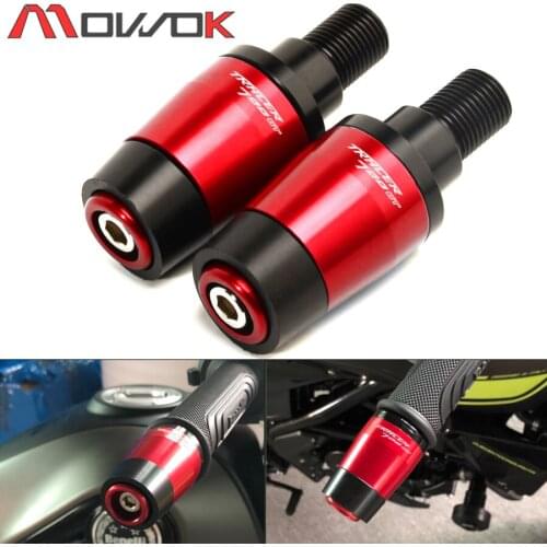 For YAMAHA TRACER 700 GT tracer 700gt 2014-2019 MT-07 mt07 Motorcycle CNC Aluminum Handlebars Caps handle Grips Bar Ends