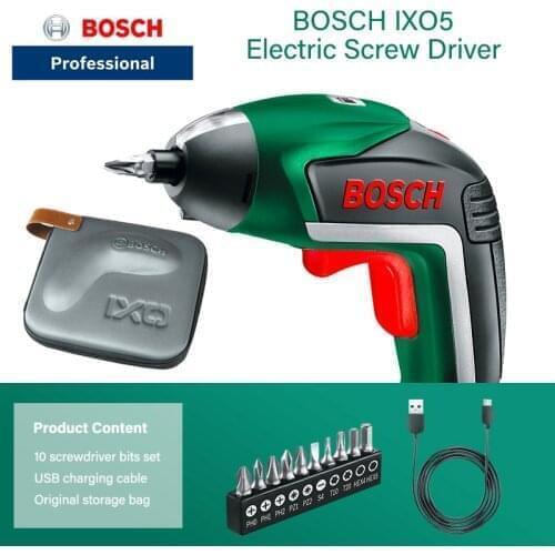 Bosch Ixo5 Electric Screwdriver Small Electric Drill Screwdriver Rechargeable Electric Drill Bosch Professional Power Tools