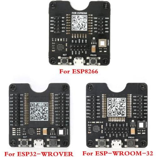 ESP8266 ESP-WROOM-32 ESP32-WROVER Development Board Test Programmer Socket Downloader for ESP-12F ESP-07S ESP-12S ESP32