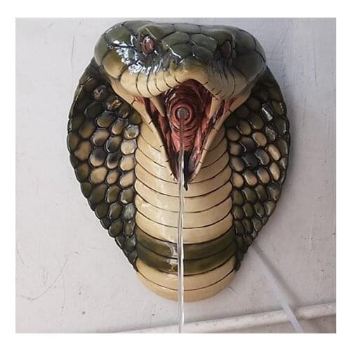 SALES PURE NEW ARRIVAL ANIMAL HEAD WALL WATER FOUNTAIN HOME DECORATION OUTDOOR WATER CONTROL