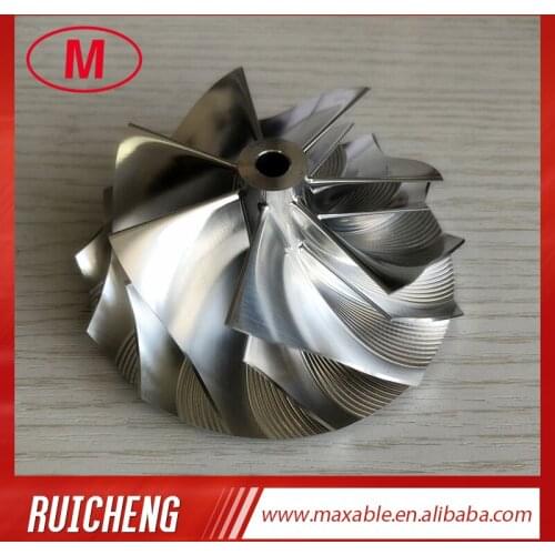 GTX3584 7+7blades 66.30/84.00mm 451470-0001 turbo billet/milling/aluminum 2618 compressor wheel for Racing 66.5/84mm