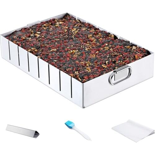 Stainless Steel Pastry Cutter Mold Colla Corii Asini Nougat Cutting Tray Baking Cake Pastry Separating Tray Kitchen Baking Tool