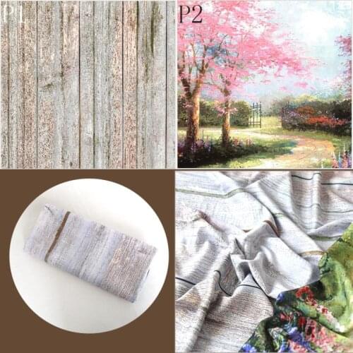 Brown Vintage Wood Wall Backdrop Posing Wooden Floor Background Reversible Blanket Stretch Fabric Newborn Photography Props