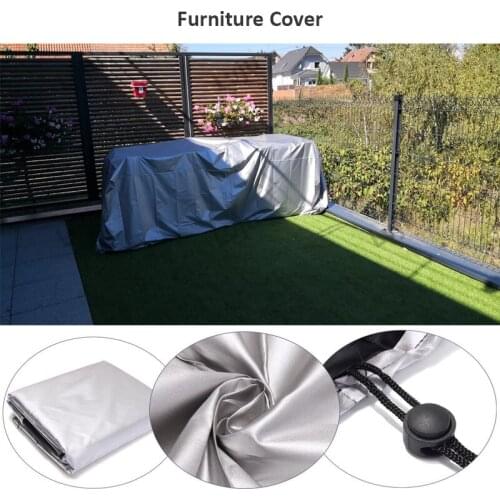 Lvju Outdoor Garden Furniture Cover Waterproof Table Sofa Cover Rain Cover