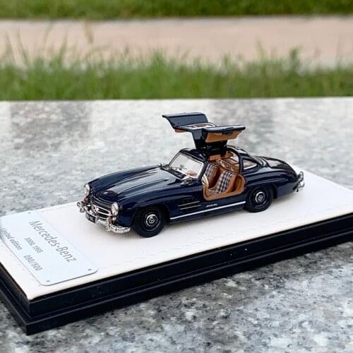 Briscale Model 1/64 Scale Mds 300SL W198 1955 Blue2 Diecast Car Model Toy Gift NIB